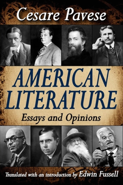 Book cover of: American Literature. By: Pavese, Cesare., Cesare Pavese