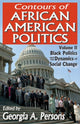 Book cover of: Contours of African American Politics. By: Georgia Anne Persons
