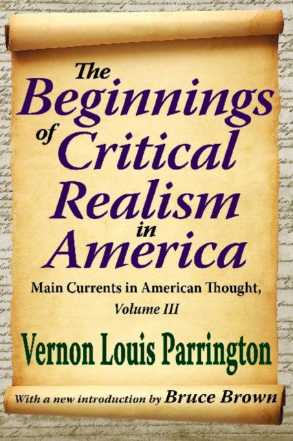 The Beginnings of Critical Realism in America
