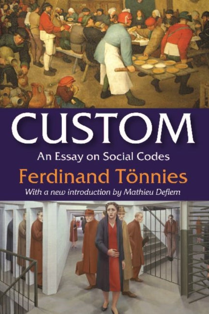 Book cover of: Custom. By: Ferdinand Tonnies
