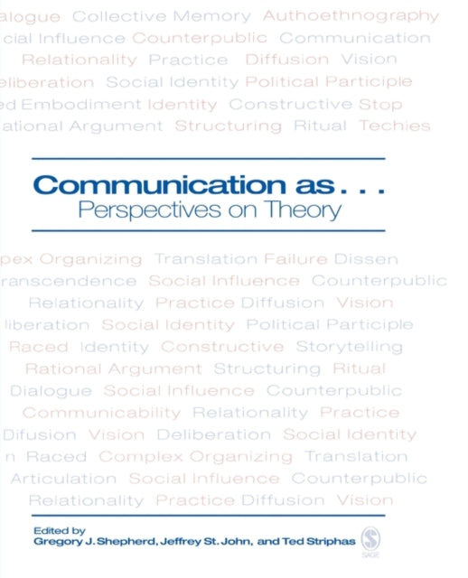 Book cover of: Communication as ...
