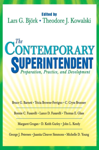 Book cover of: Contemporary Superintendent
