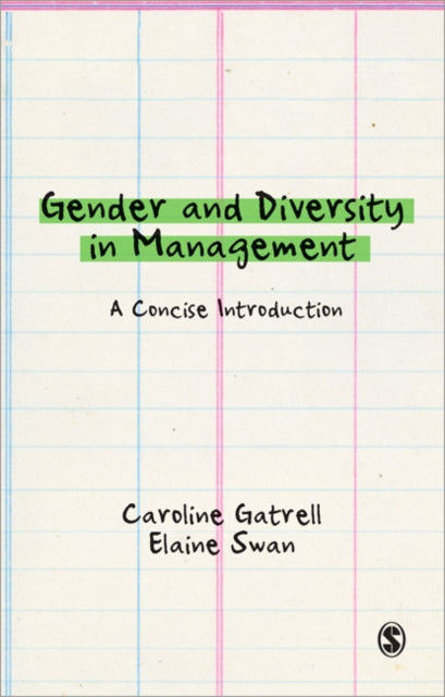 Book cover of: Gender and Diversity in Management. By: Caroline Gatrell