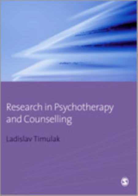 Research in Psychotherapy and Counselling