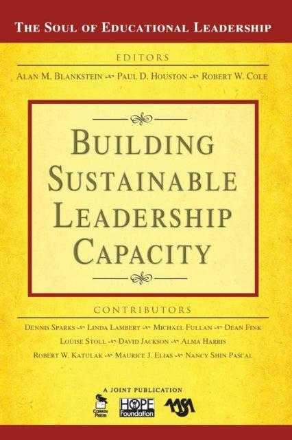Book cover of: Building Sustainable Leadership Capacity