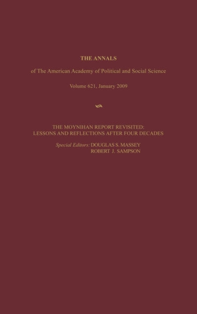 Book cover of: Moynihan Report Revisited:. By: Douglas S. Massey