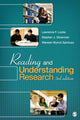 Book cover of: Reading and Understanding Research. By: Lawrence F. Locke