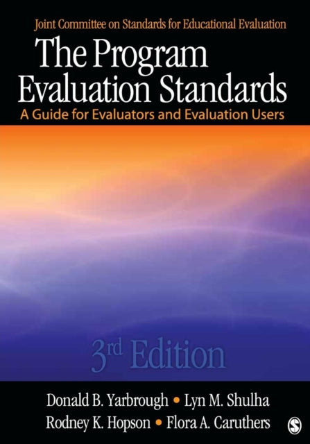 Book cover of: Program Evaluation Standards
