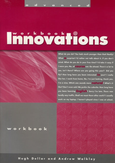 Book cover of: INNOVATIONS ADVANCED-WORKBOOK