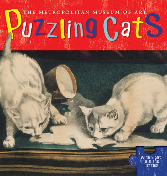 Book cover of: Puzzling Cats. By: Linda Falken