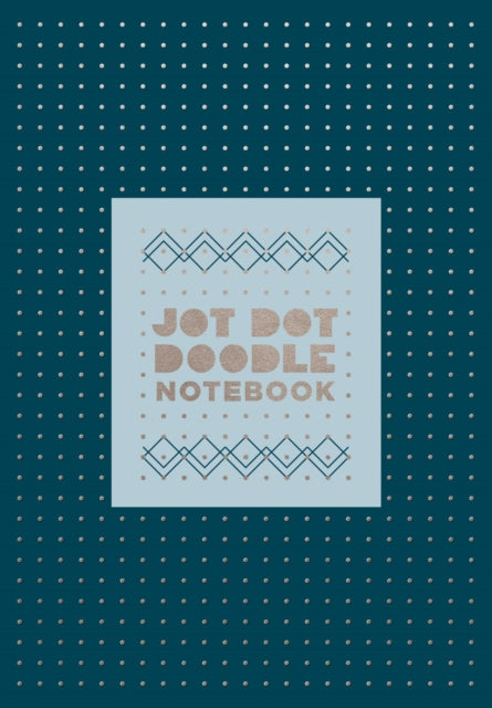 Book cover of: Jot Dot Doodle Notebook (Blue and Silver). By: Robie Rogge