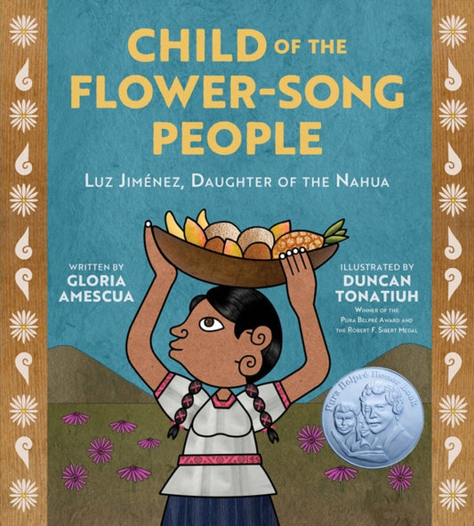 Book cover of: Child of the Flower-Song People. By: Gloria Amescua