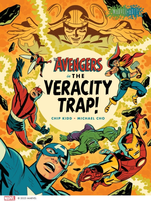 Book cover of: Avengers in the Veracity Trap!. By: Chip Kidd
