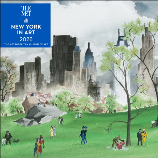 Book cover of: New York in Art 2026 Wall Calendar