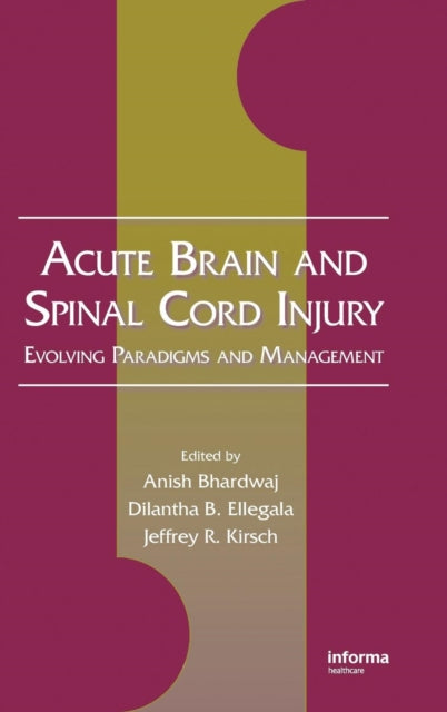 Book cover of: Acute Brain and Spinal Cord Injury