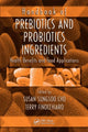 Book cover of: Handbook of Prebiotics and Probiotics Ingredients. By: Susan Sungsoo Cho