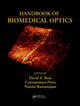Book cover of: Handbook of Biomedical Optics. By: David A. Boas