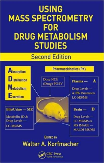 Book cover of: Using Mass Spectrometry for Drug Metabolism Studies