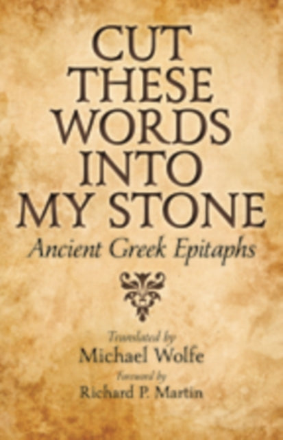 Cut These Words into My Stone