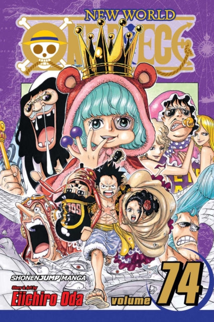 Book cover of: One Piece, Vol. 74. By: 尾田栄一郎