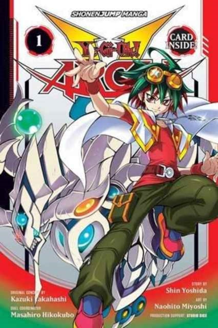 Book cover of: Yu-Gi-Oh! Arc-V, Vol. 1. By: Shin Yoshida