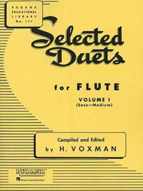 Book cover of: Selected Duets for Flute. By: H. Voxman