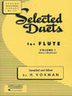 Book cover of: Selected Duets for Flute. By: H. Voxman