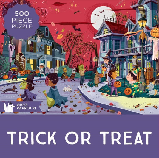 Book cover of: Trick or Treat Puzzle