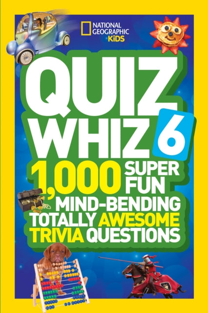 Book cover of: Quiz Whiz 6. By: National Geographic Kids