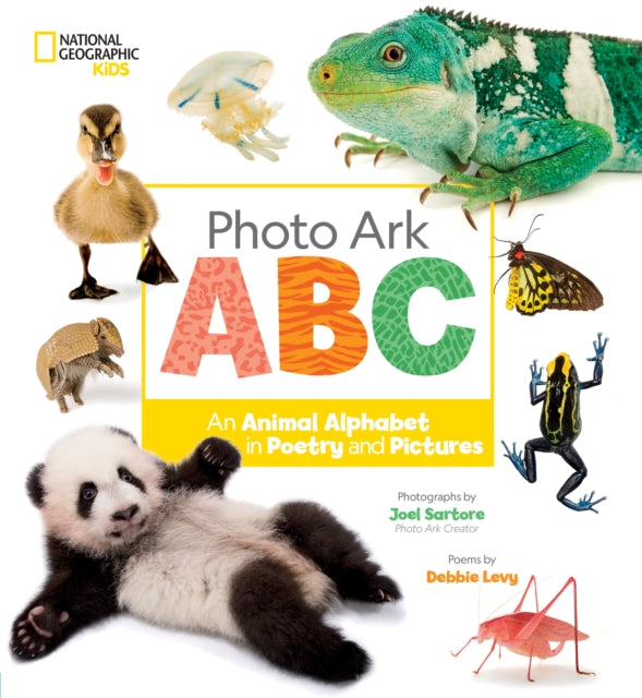 Book cover of: Photo Ark ABC. By: National Geographic Kids