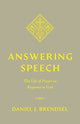 Book cover of: Answering Speech. By: Daniel J. Brendsel