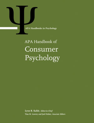 APA Handbook of Consumer Psychology