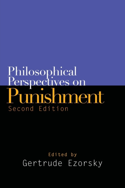 Book cover of: Philosophical Perspectives on Punishment. By: Gertrude Ezorsky
