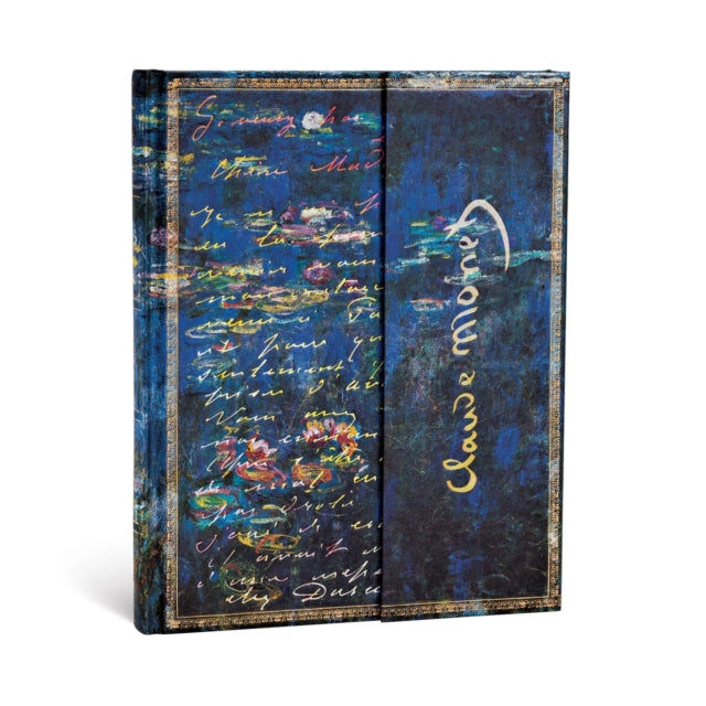Monet, Water Lilies (Embellished Manuscripts Collection) Ultra Unlined Hardcover Journal 9781439722268 Paperblanks