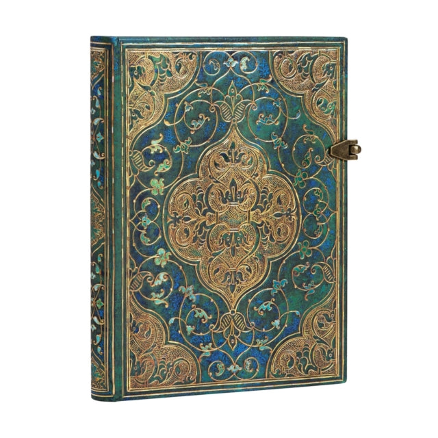 Book cover of: Turquoise Chronicles Midi Lined Hardcover Journal. By: Paperblanks