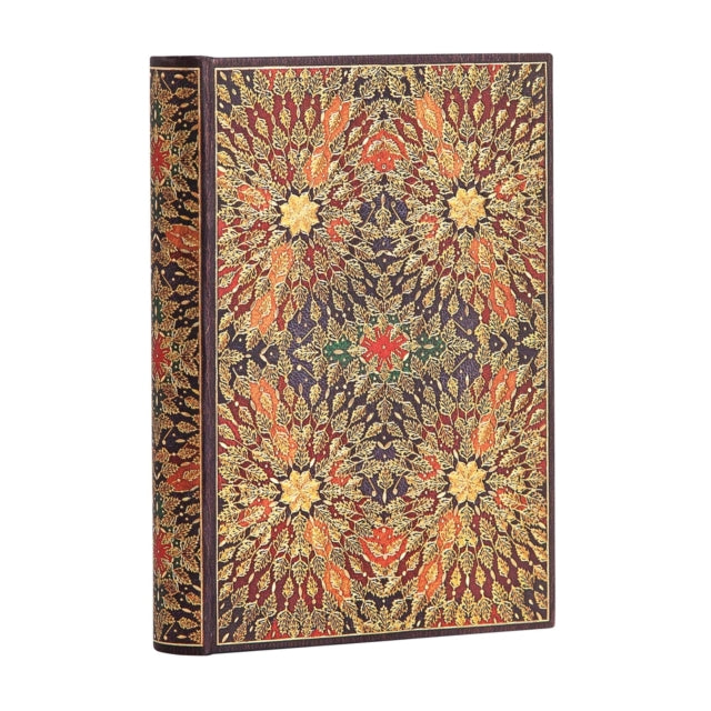 Book cover of: Fire Flowers Mini Unlined Hardcover Journal. By: Paperblanks