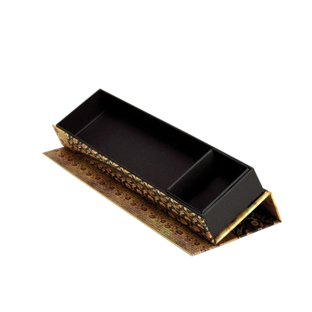 Book cover of: Siyah (Varanasi Silks and Saris) Pencil Case. By: Paperblanks