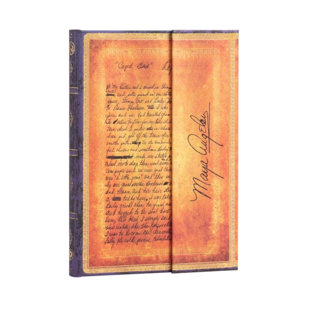 Book cover of: Angelou, I Know Why the Caged Bird Sings (Embellished Manuscripts Collection) Midi Lined Hardcover Journal. By: Paperblanks