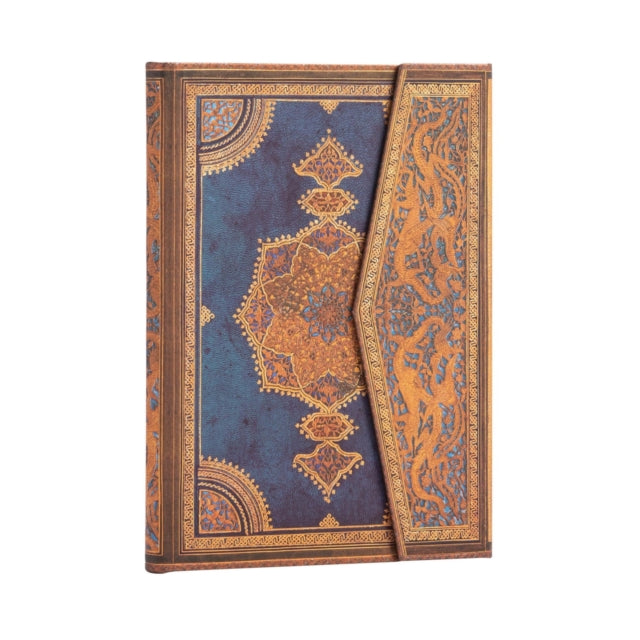 Safavid Indigo (Safavid Binding Art) Midi Lined Hardcover Journal 9781439781999 Paperblanks