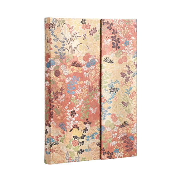 Book cover of: Kara-ori (Japanese Kimono) Midi Unlined Journal. By: Paperblanks