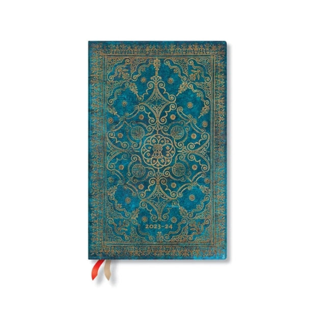Book cover of: Azure (Equinoxe) Maxi 18-month Dayplanner 2024. By: Paperblanks