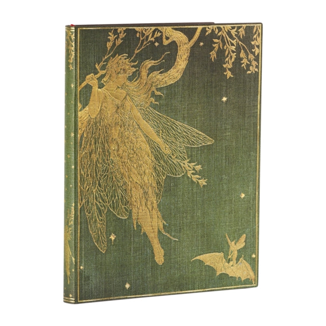 Book cover of: Olive Fairy (Lang’s Fairy Books) Ultra Lined Softcover Flexi Journal (Elastic Band Closure). By: Paperblanks