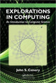 Book cover of: Explorations in Computing. By: John S. Conery