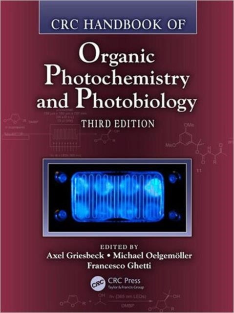 Book cover of: CRC Handbook of Organic Photochemistry and Photobiology, Third Edition - Two Volume Set