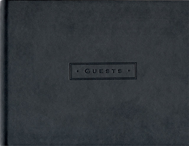 Book cover of: Artisan Guest Book/Classic Black