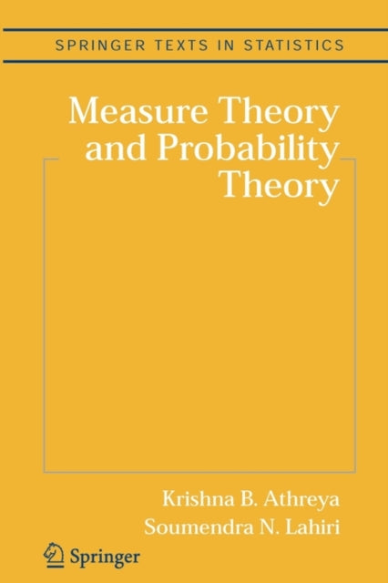 Book cover of: Measure Theory and Probability Theory