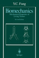 Book cover of: Biomechanics. By: Yuan-Cheng Fung