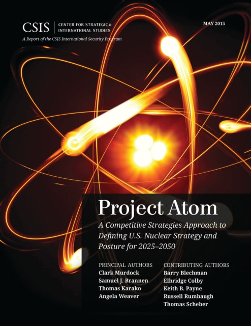 Book cover of: Project Atom. By: Clark Murdock