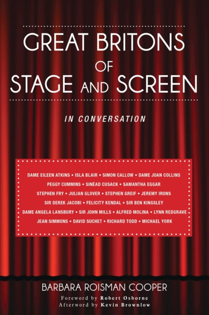 Book cover of: Great Britons of Stage and Screen. By: Barbara Roisman Cooper