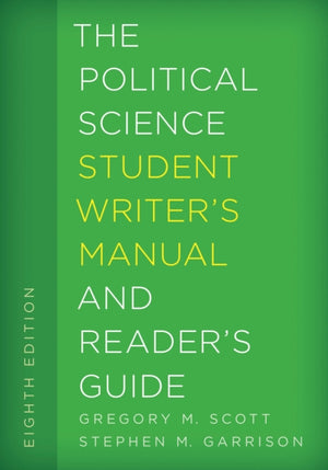 Political Science Student Writer's Manual and Reader's Guide